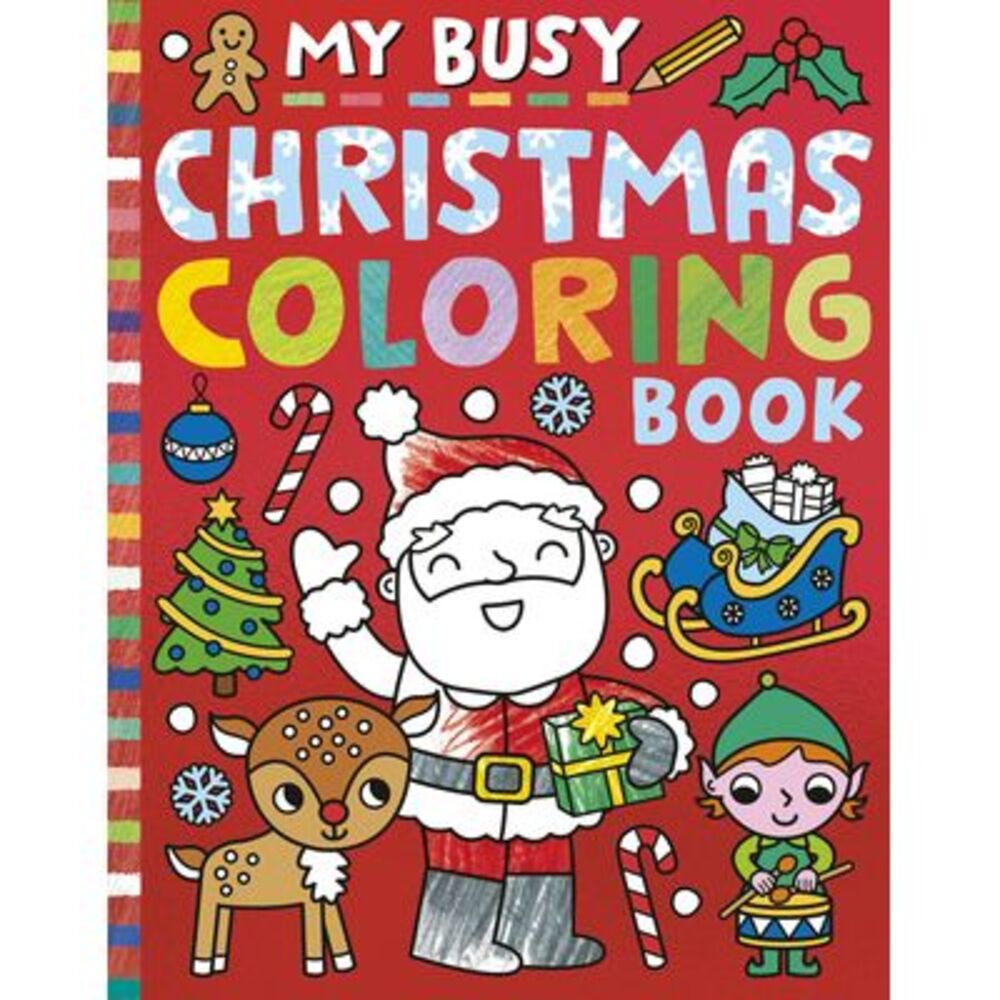 My Busy Christmas Coloring Book -- Tiger Tales